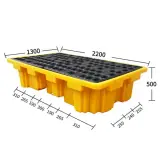 Double IBC Spill Pallet, ANB-SP-IBC2-1100, photo 10 of 10